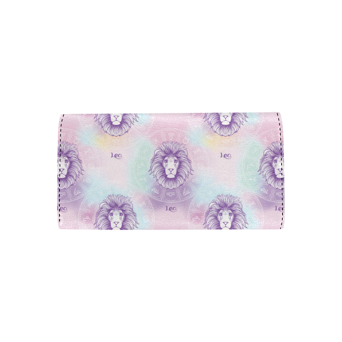Leo Pattern Print Design 03 Women's Trifold Wallet