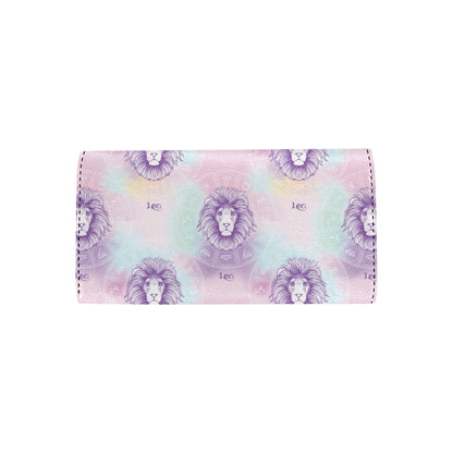 Leo Pattern Print Design 03 Women's Trifold Wallet
