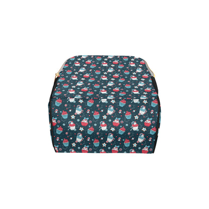 Cupcake Pattern Print Design 03 Diaper Bag Backpack
