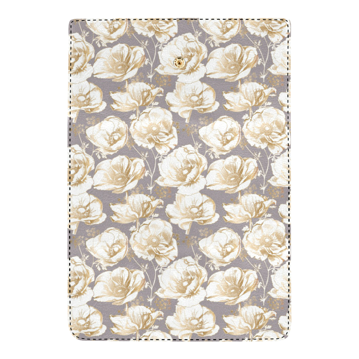 Anemone Pattern Print Design AM05 Women's Trifold Wallet