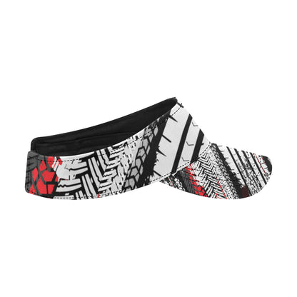 Racing Pattern Print Design A03 Unisex Sun Visor