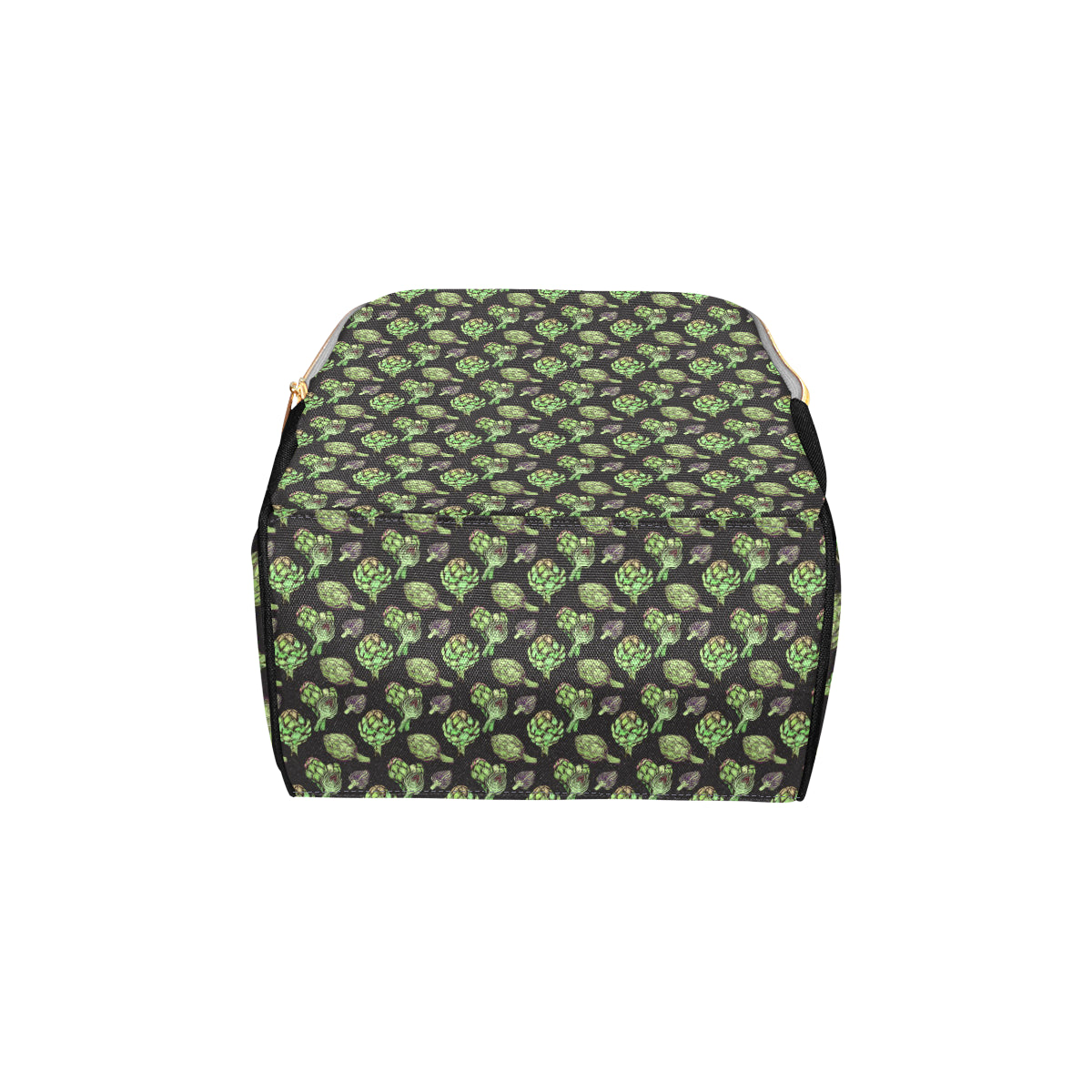 Artichoke Pattern Print Design 02 Diaper Bag Backpack