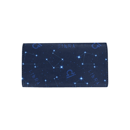 Libra Pattern Print Design 04 Women's Trifold Wallet