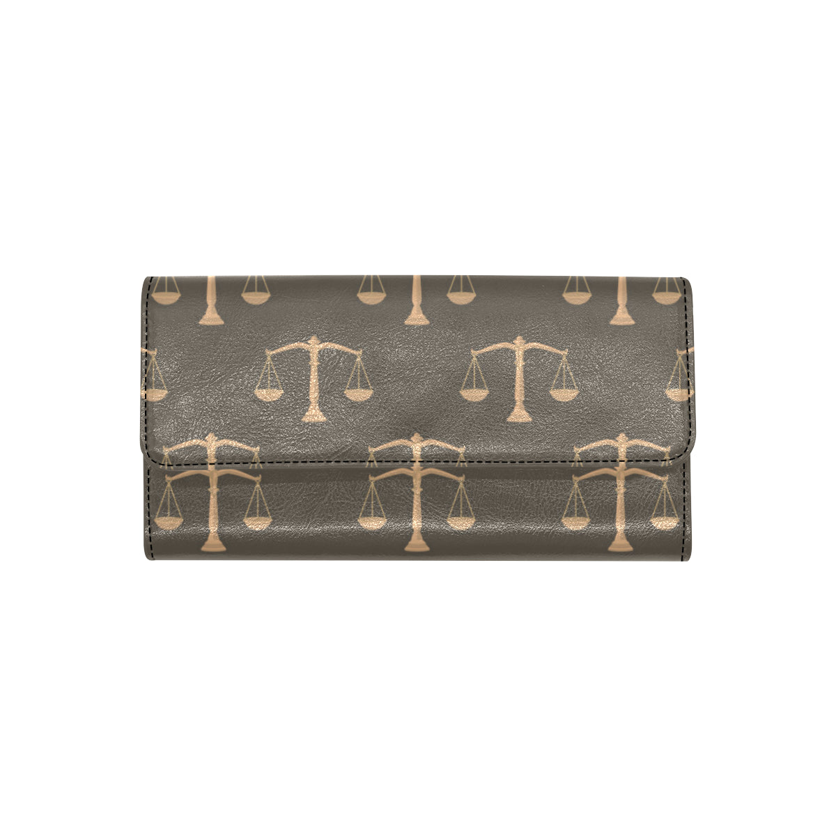 Libra Pattern Print Design 01 Women's Trifold Wallet