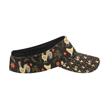 Chicken Pattern Print Design 04 Unisex Sun Visor
