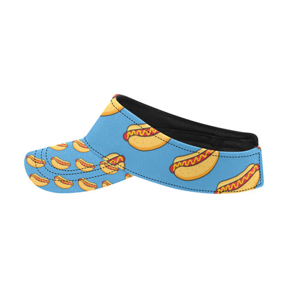 Hot Dog Pattern Print Design 02 Unisex Sun Visor