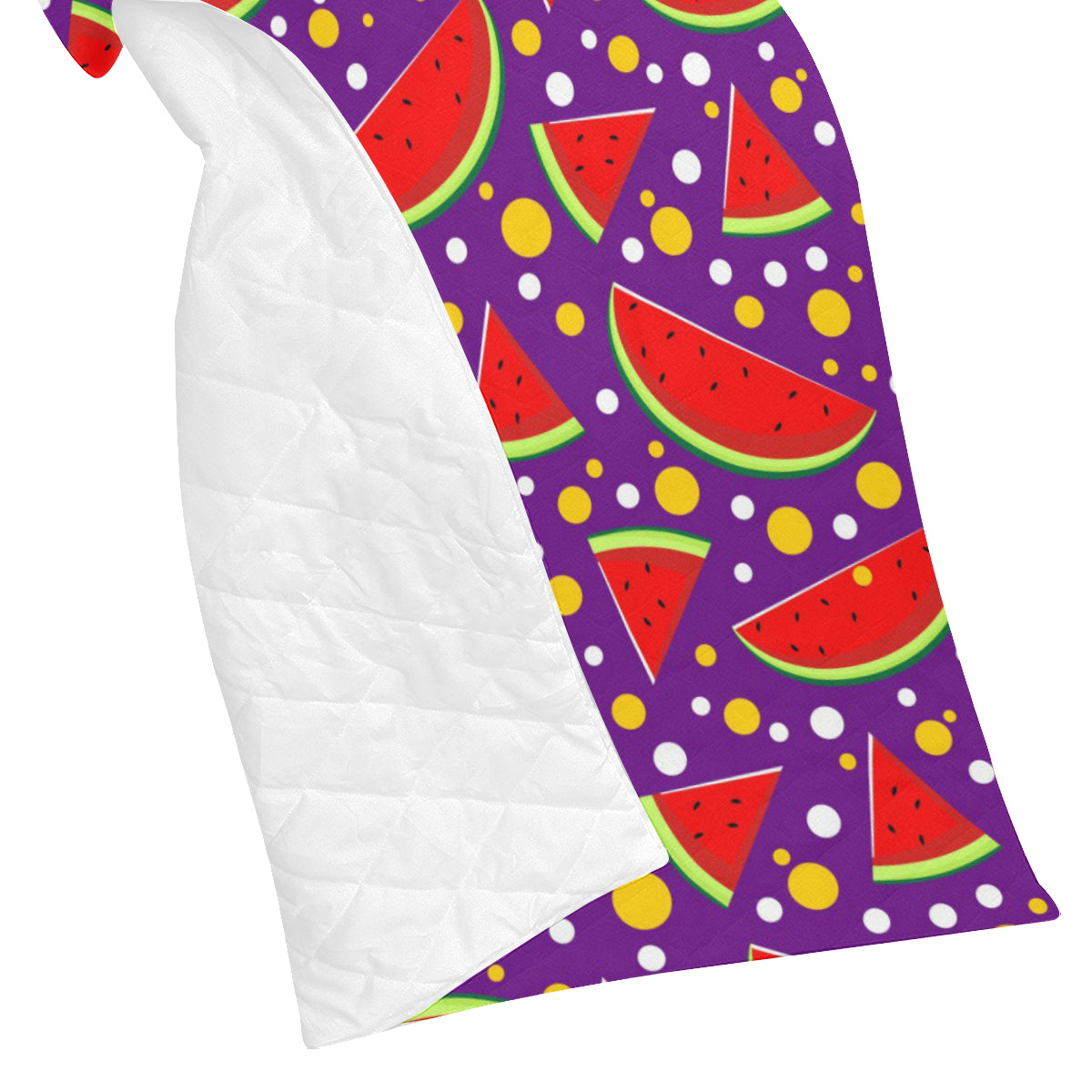 Watermelon Pattern Print Design WM010 Premium Quilt