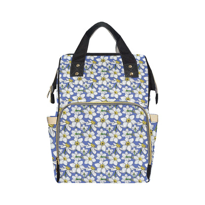 Daffodils Pattern Print Design DF08 Diaper Bag Backpack