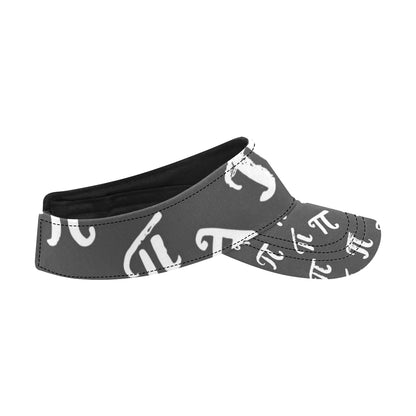 Pi Day Pattern Print Design A02 Unisex Sun Visor