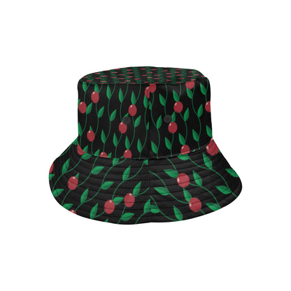 Cranberry Pattern Print Design CB01 Unisex Bucket Hat