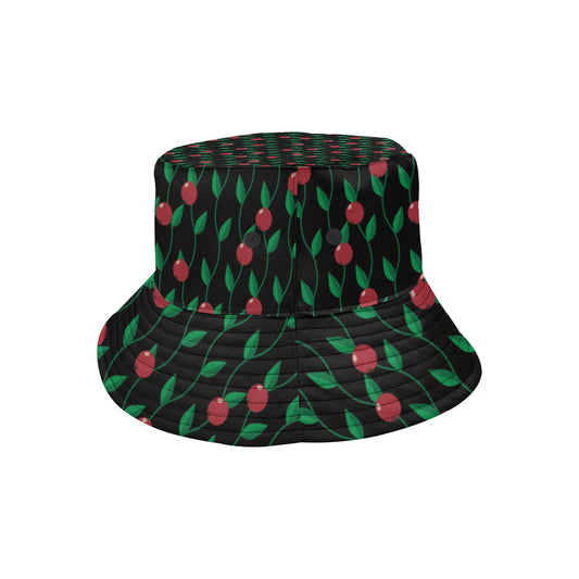 Cranberry Pattern Print Design CB01 Unisex Bucket Hat