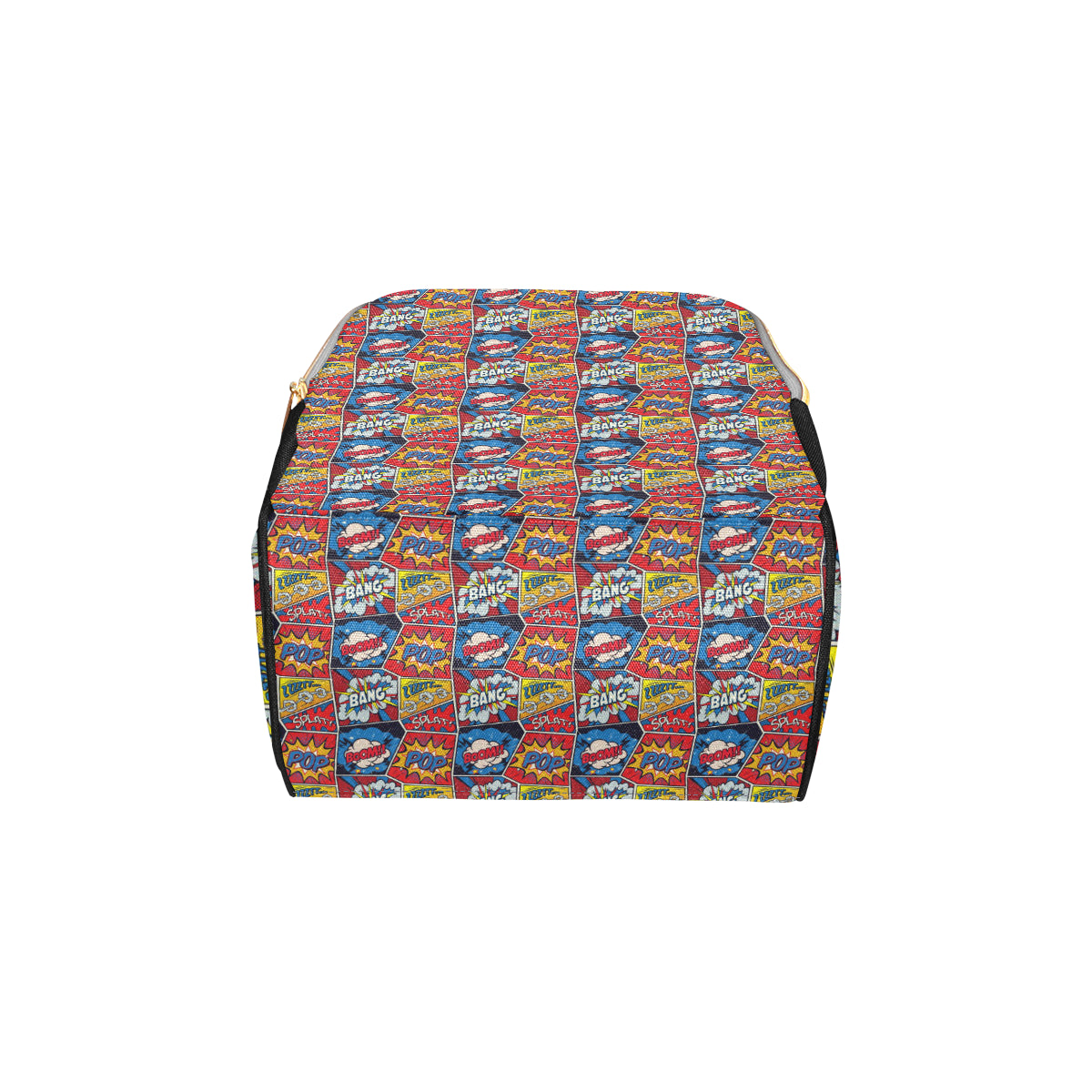 Comic Book Pattern Print Design 03 Diaper Bag Backpack