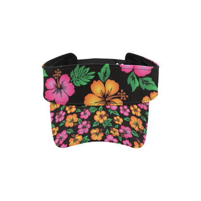 Hibiscus Pattern Print Design HB029 Unisex Sun Visor