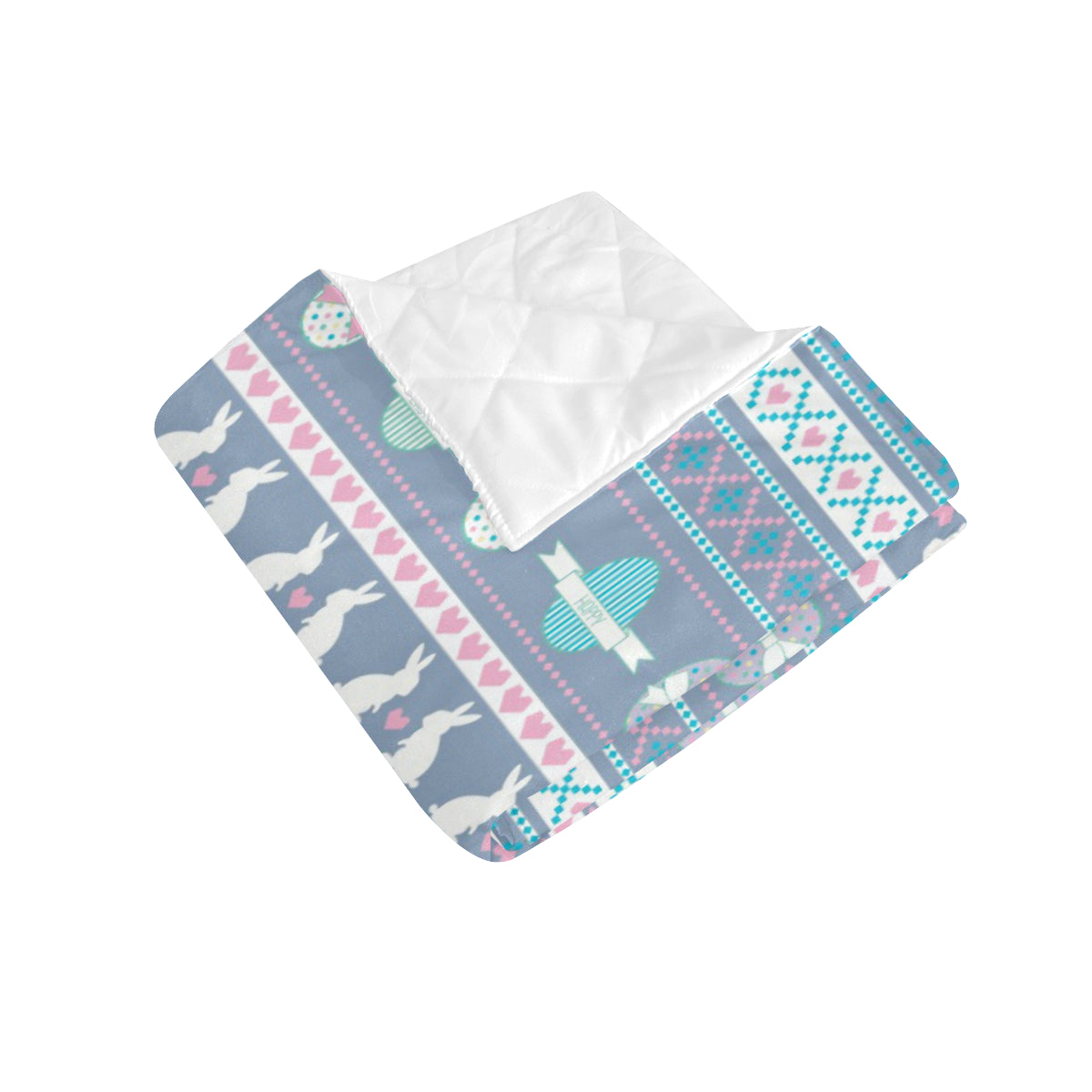 Easter Eggs Pattern Print Design RB013 Premium Quilt