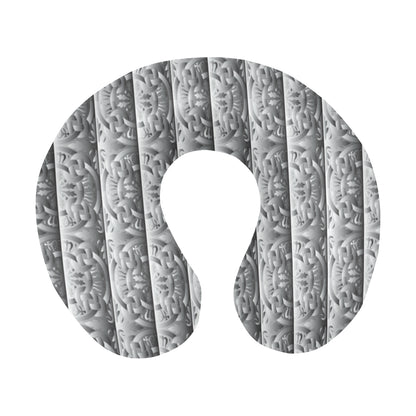 Celtic Pattern Print Design 03 U-Shaped Travel Neck Pillow
