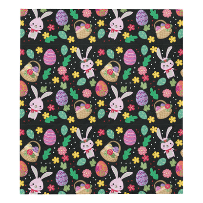 Easter Eggs Pattern Print Design RB05 Premium Quilt