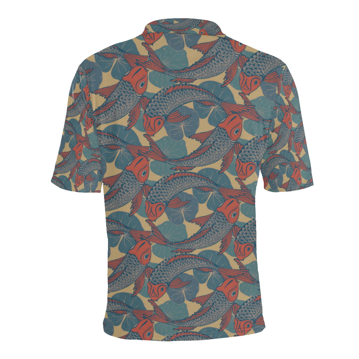 Pisces Pattern Print Design A01 Men Polo Shirt
