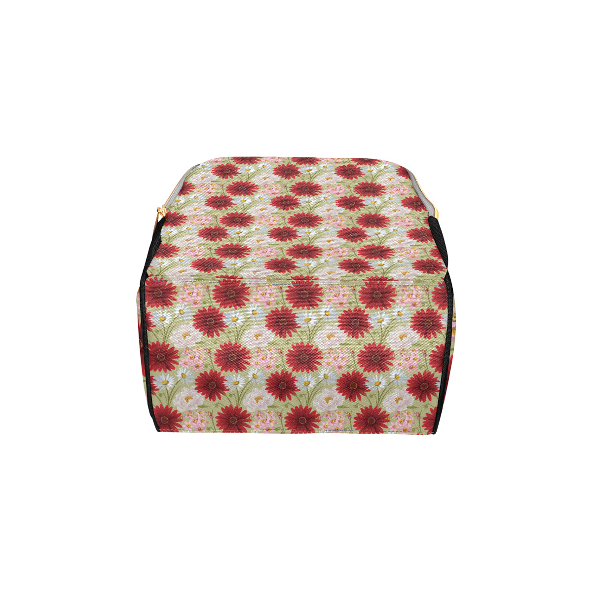 Gerberas Pattern Print Design GB07 Diaper Bag Backpack