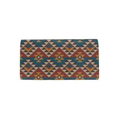 Knit Aztec Tribal Women's Trifold Wallet