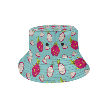 Dragonfruit Pattern Print Design DF01 Unisex Bucket Hat
