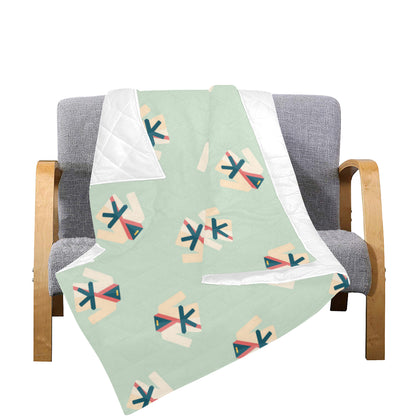Karate Pattern Print Design 02 Premium Quilt