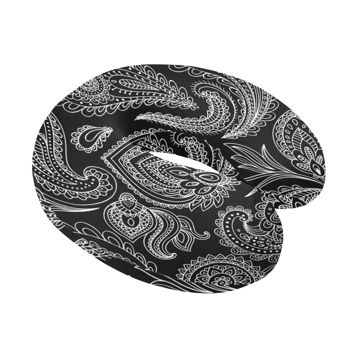 Paisley Pattern Print Design A04 U-Shaped Travel Neck Pillow