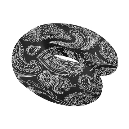 Paisley Pattern Print Design A04 U-Shaped Travel Neck Pillow