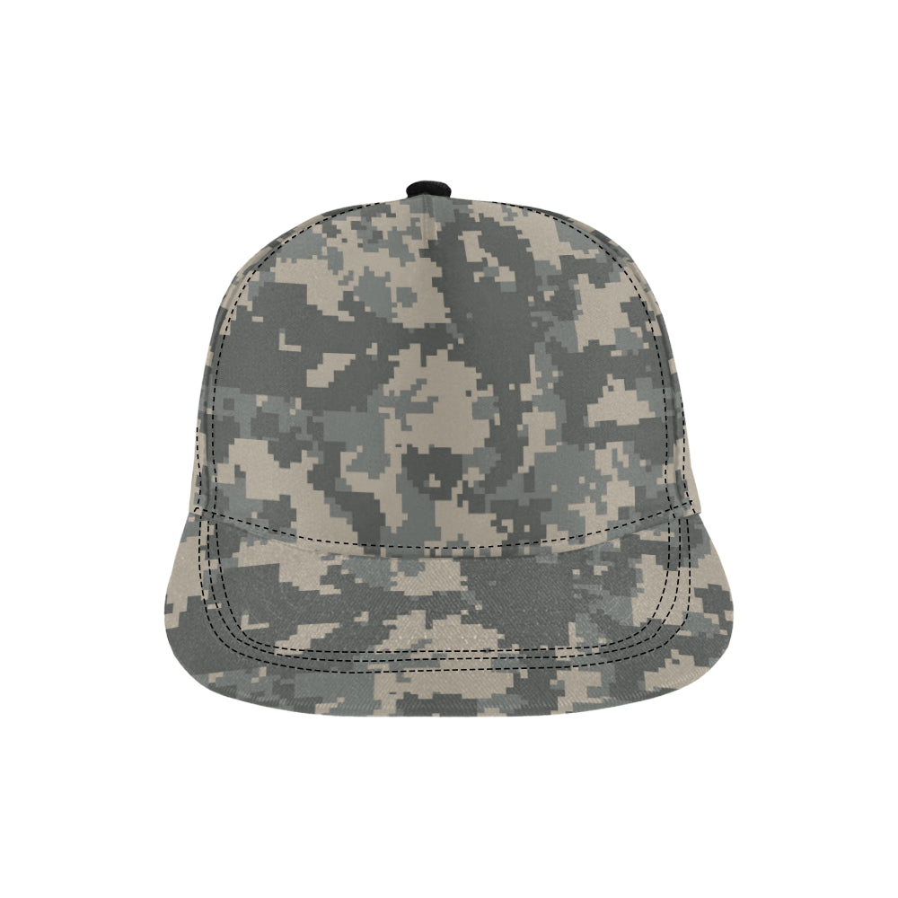 ACU Digital Camouflage Snapback Cap