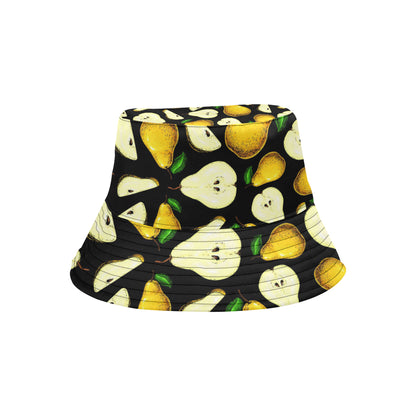 Pear Pattern Print Design PE01 Unisex Bucket Hat