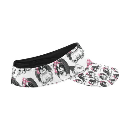 Japanese Chin Pattern Print Design 01 Unisex Sun Visor