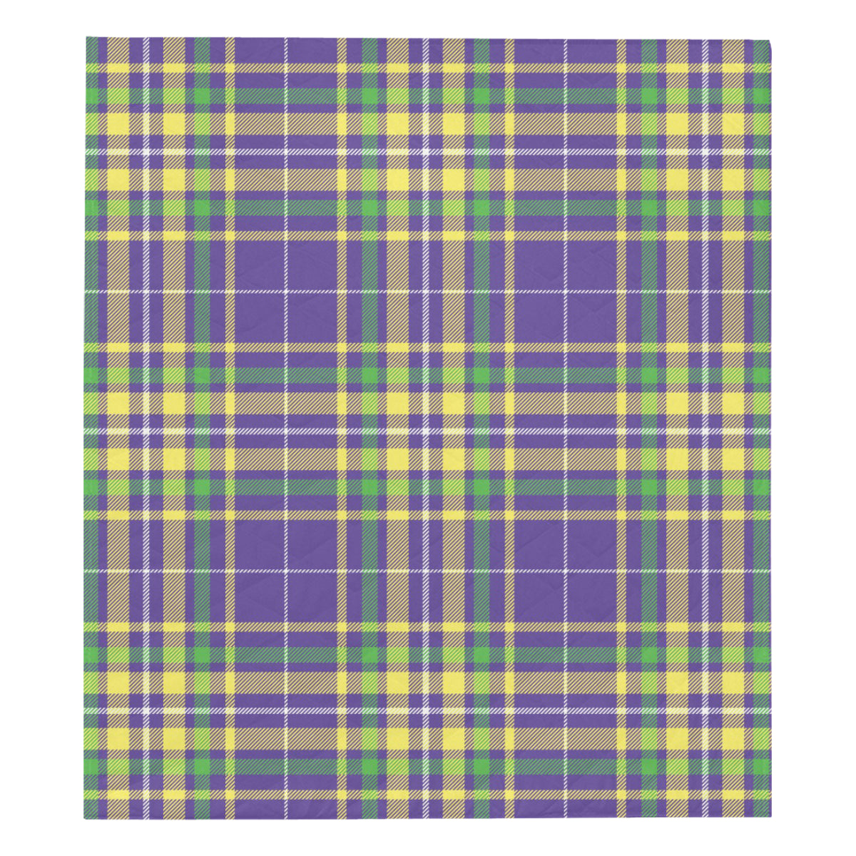 Mardi Gras Pattern Print Design 010 Premium Quilt