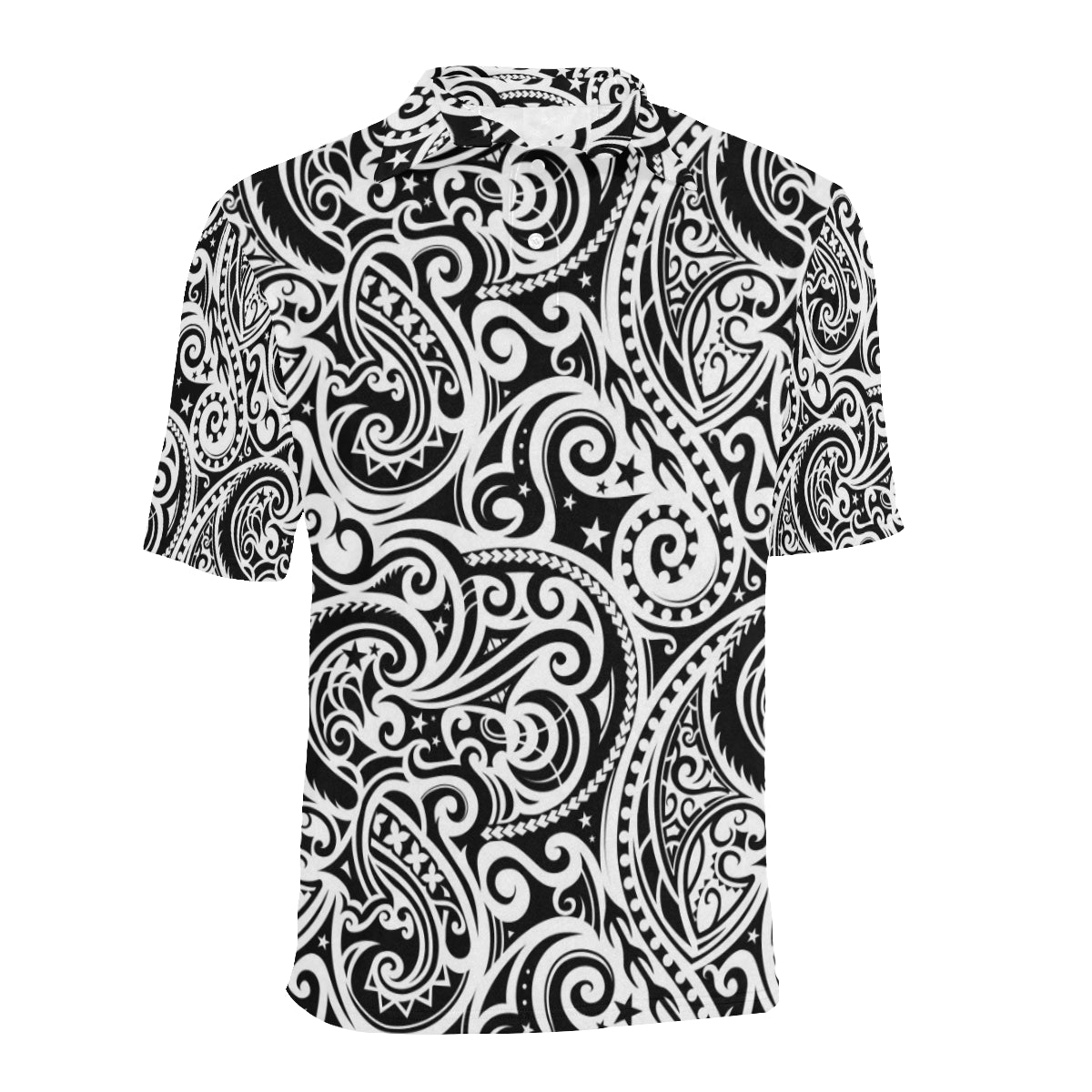 Polynesian Traditional Tribal Men Polo Shirt