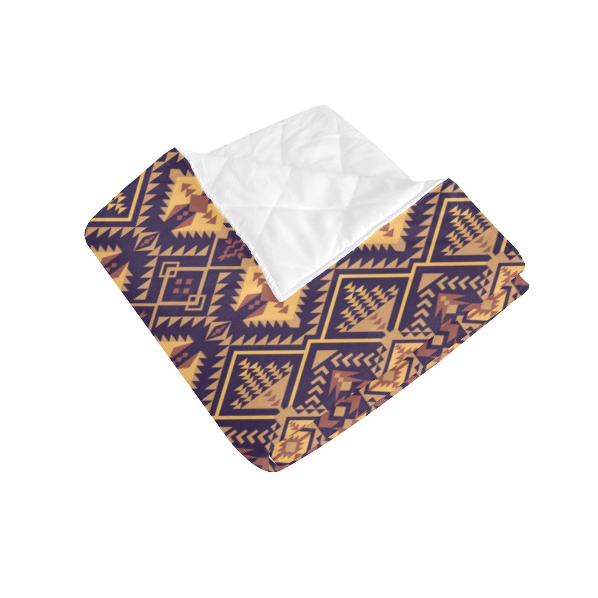 Aztec Pattern Print Design 09 Premium Quilt