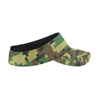 ACU Army Digital Pattern Print Design 02 Unisex Sun Visor