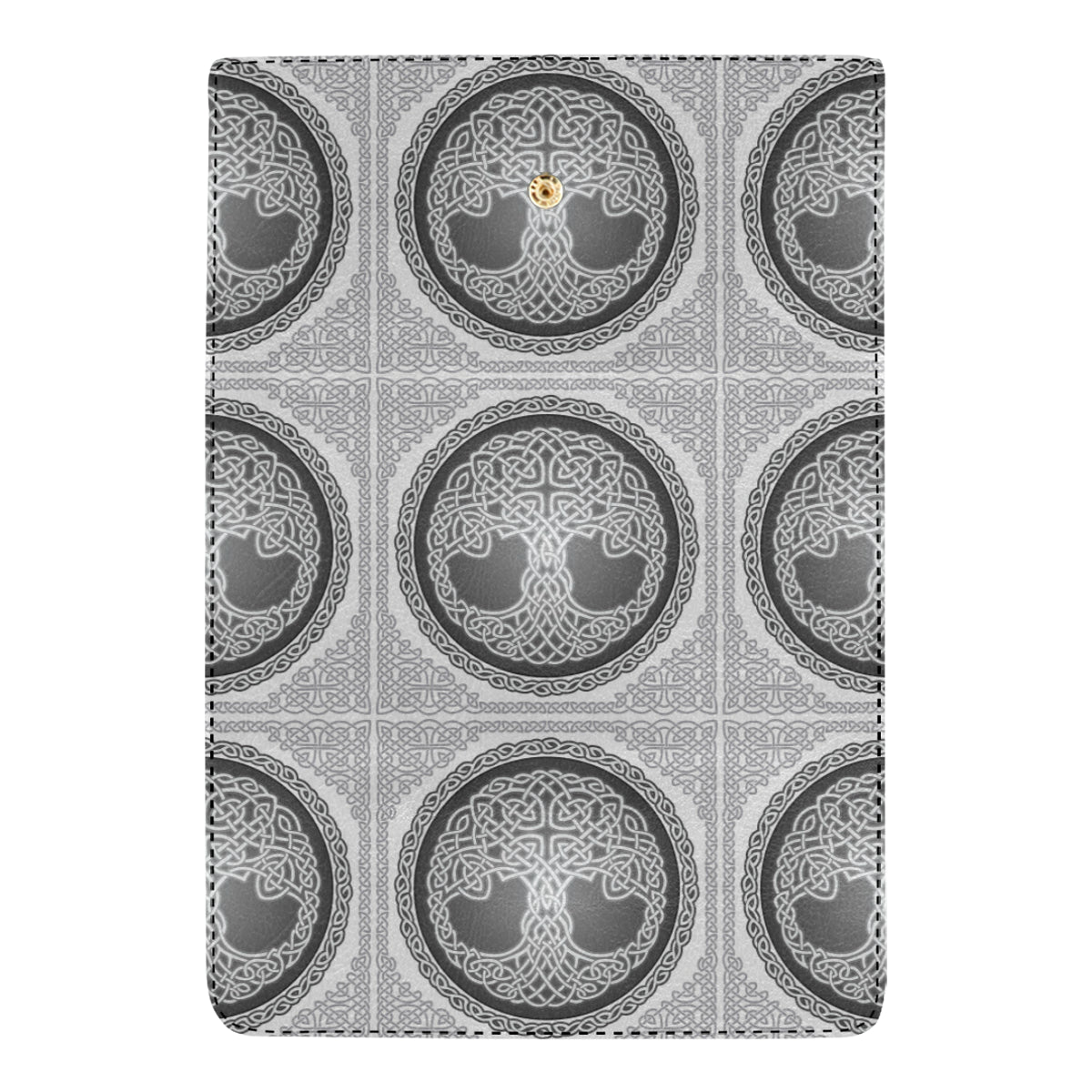 Celtic Tree of life Print Women's Trifold Wallet