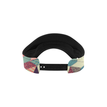 Patchwork Pattern Print Design 02 Unisex Sun Visor