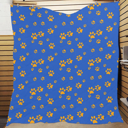 Paw Pattern Print Design A03 Premium Quilt