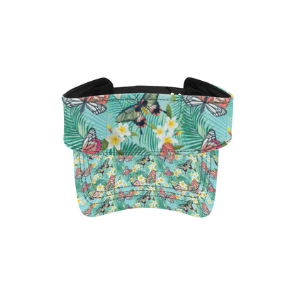 Butterfly Pattern Print Design 09 Unisex Sun Visor