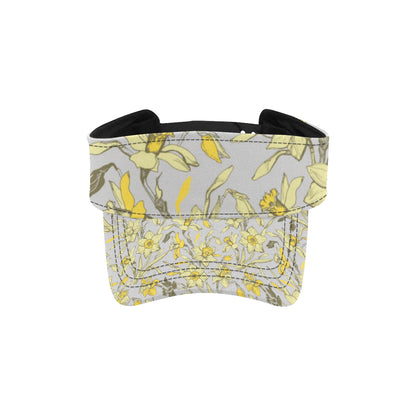 Daffodils Pattern Print Design DF05 Unisex Sun Visor