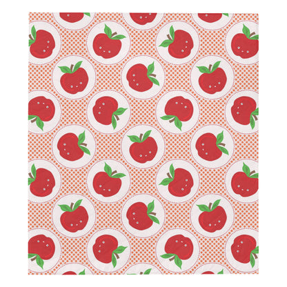 Apple Pattern Print Design AP08 Premium Quilt