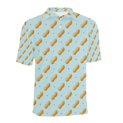 Peanut Pattern Print Design A03 Men Polo Shirt