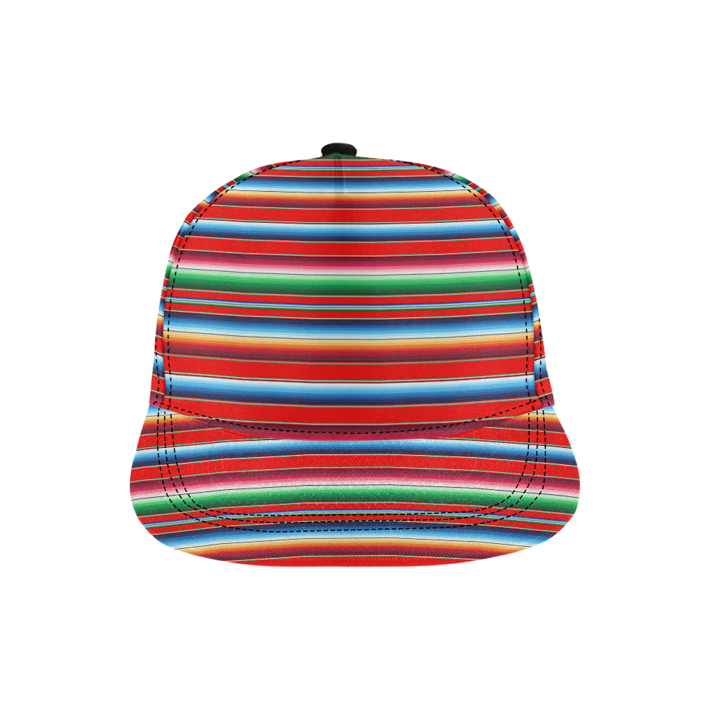 Serape Print Snapback Cap