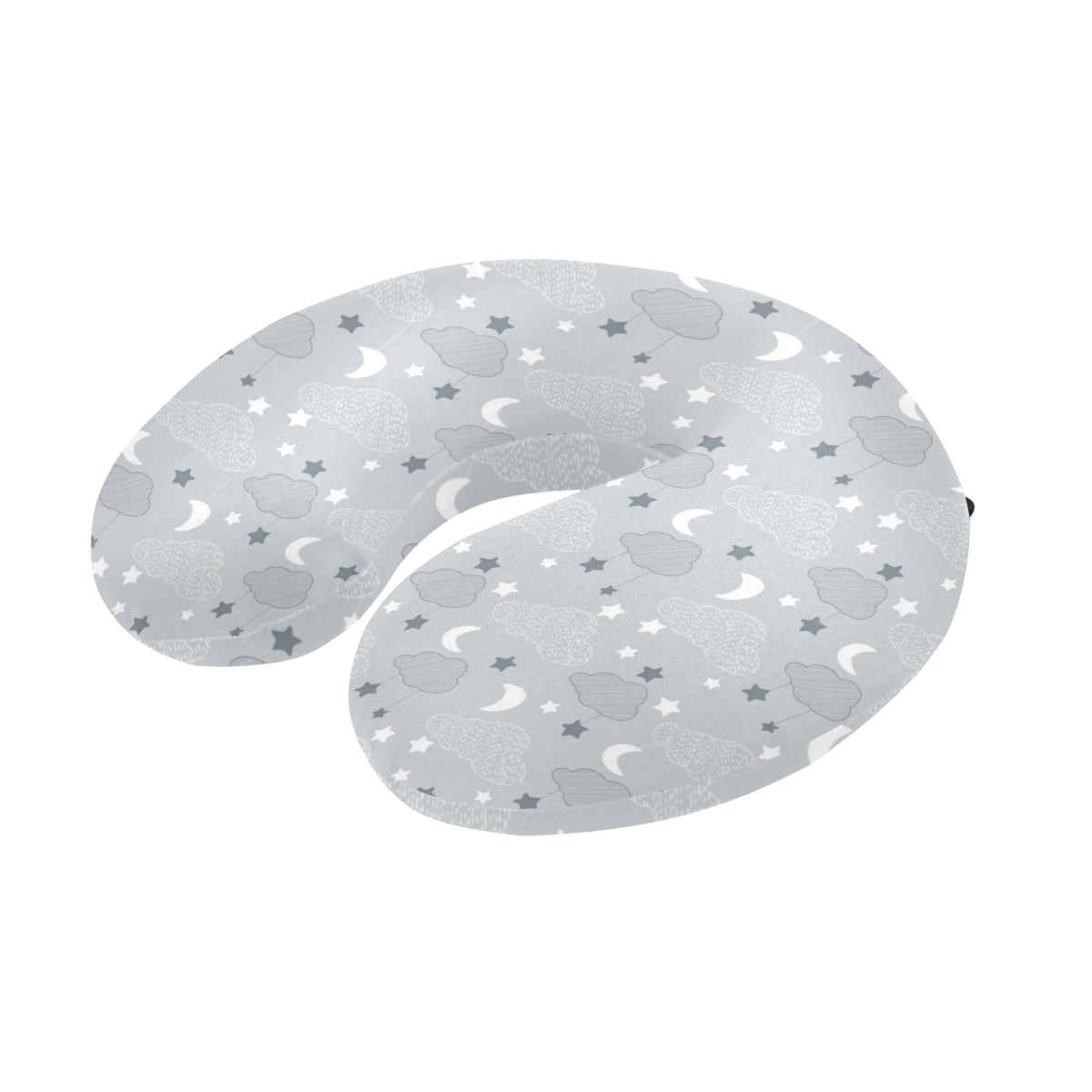 Cloud Pattern Print Design 04 U-Shaped Travel Neck Pillow