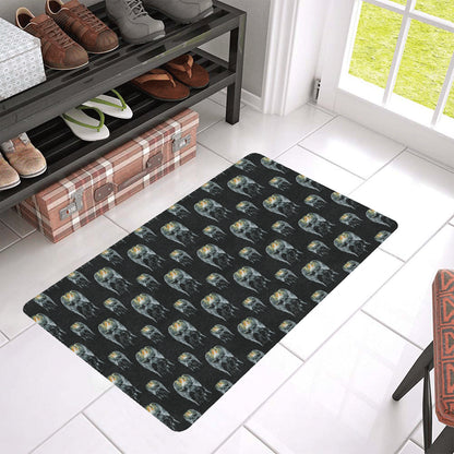 Angel with Wings Cute Design Print Rubber Doormat