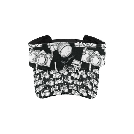 Camera Pattern Print Design 01 Unisex Sun Visor