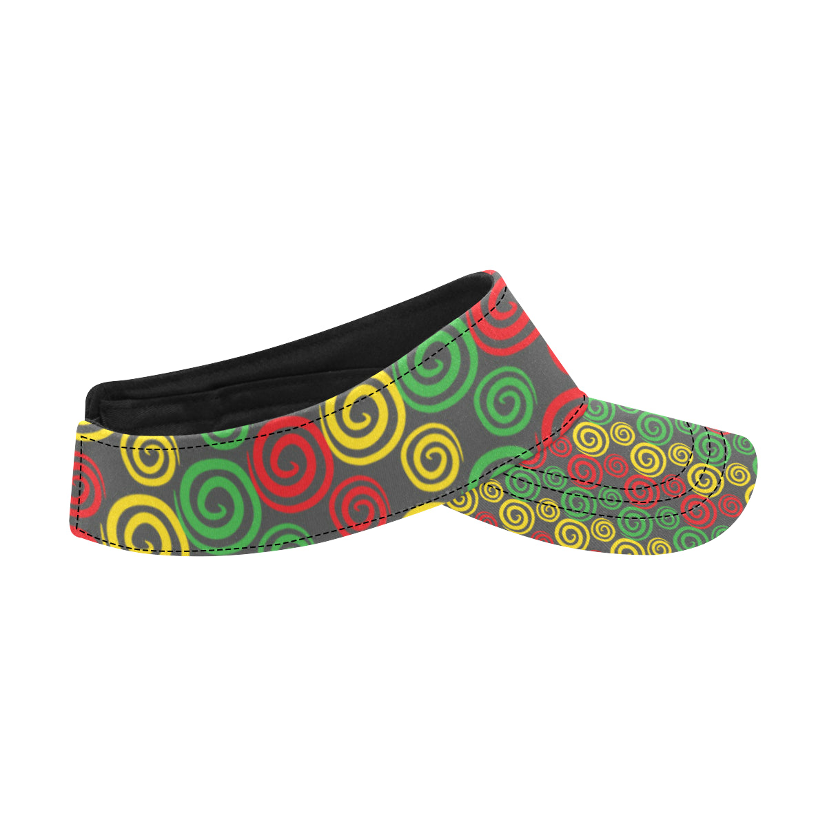 Rastafarian Pattern Print Design A05 Unisex Sun Visor