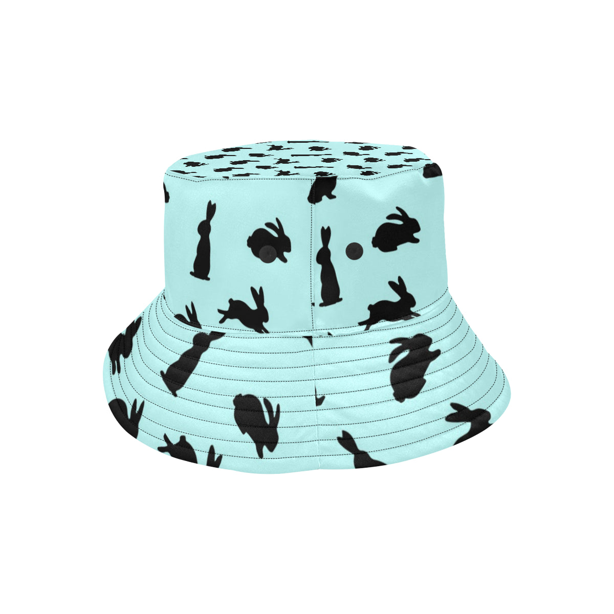 Rabbit Pattern Print Design RB010 Unisex Bucket Hat