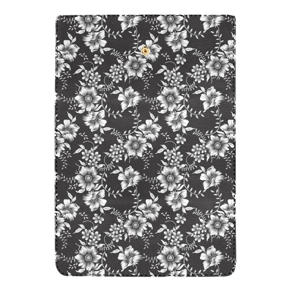 Gerberas Pattern Print Design GB02 Women's Trifold Wallet