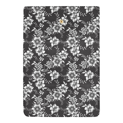 Gerberas Pattern Print Design GB02 Women's Trifold Wallet