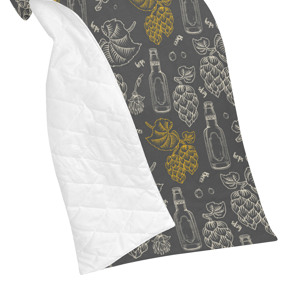 Hope Pattern Print Design 01 Premium Quilt